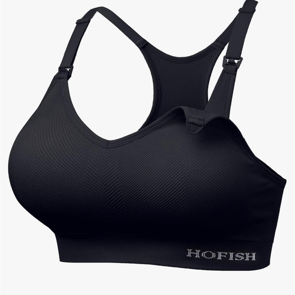 HOFISH Support Nursing Bras for Breastfeeding - Picture 8 of 9
